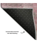 Addison Mayfield Pink AMF2144 - 8ft. Round Rug