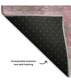 Addison Mayfield Pink AMF2144 - 8ft. Round Rug