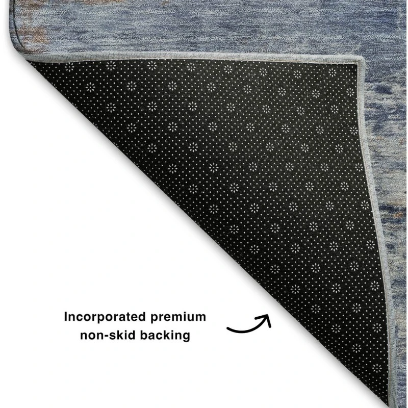 Addison Mayfield Blue AMF2146 - 8ft. Round Rug