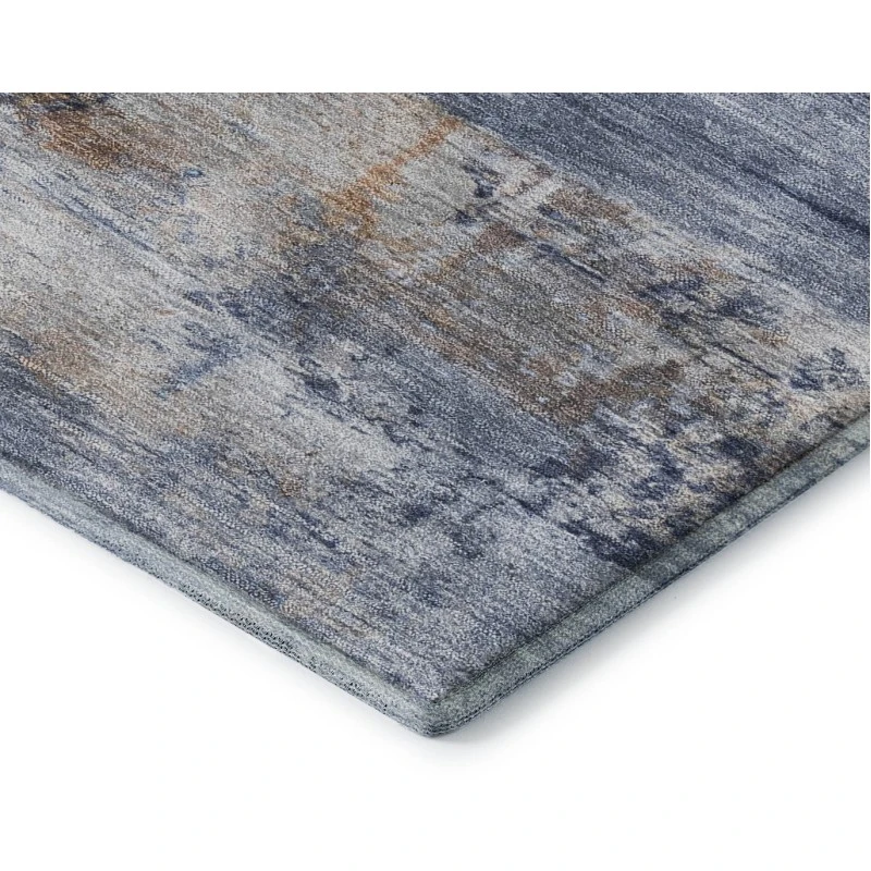 Addison Mayfield Blue AMF2146 - 8ft. Round Rug