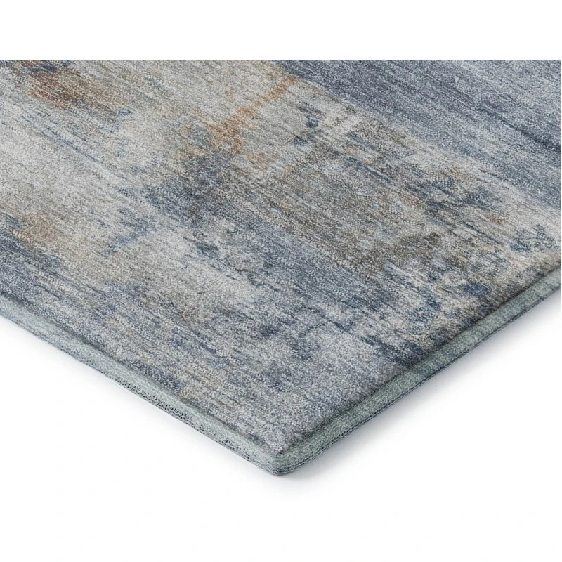 Addison Mayfield Blue AMF2146 - 8ft. Round Rug