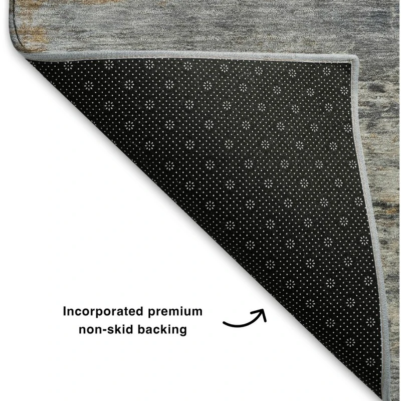 Addison Mayfield Gray AMF2146 - 8ft. Round Rug