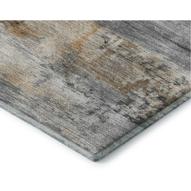 Addison Mayfield Gray AMF2146 - 8ft. Round Rug