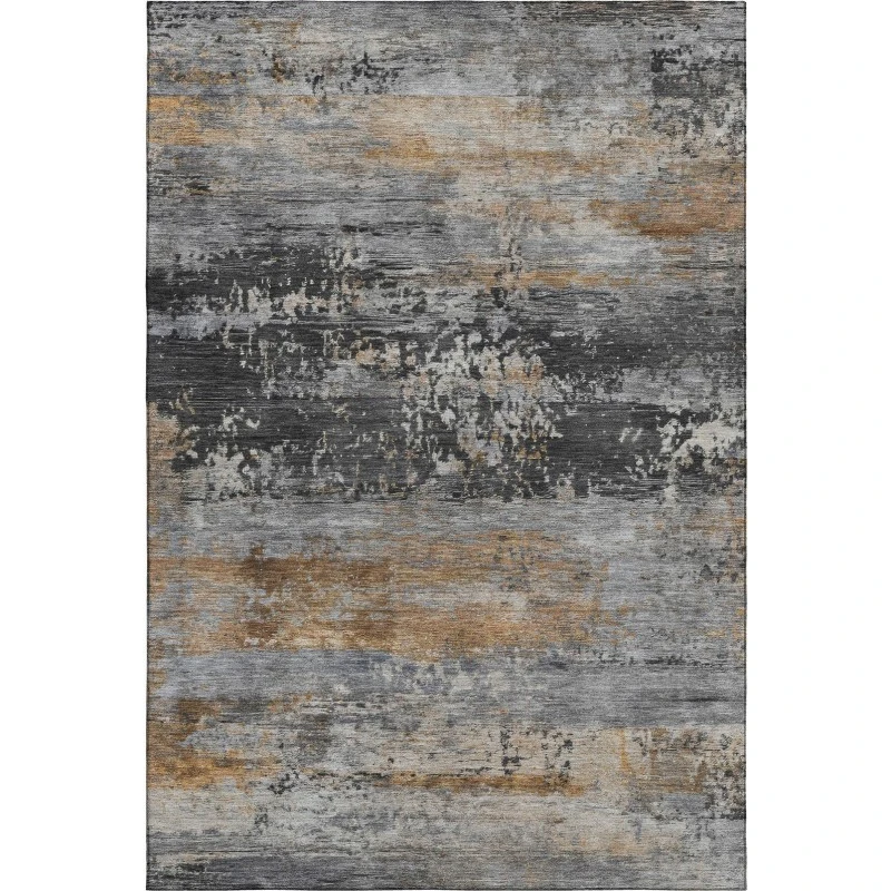 Addison Mayfield Gray AMF2146 - 8ft. Round Rug