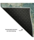 Addison Mayfield Teal AMF2147 9ft. x 12ft. Rect. Rug