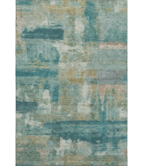 Addison Mayfield Teal AMF2147 9ft. x 12ft. Rect. Rug
