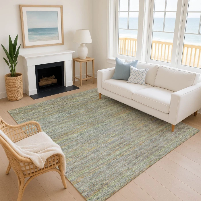 Addison Mayfield Gray AMF2148 9ft. x 12ft. Rect. Rug
