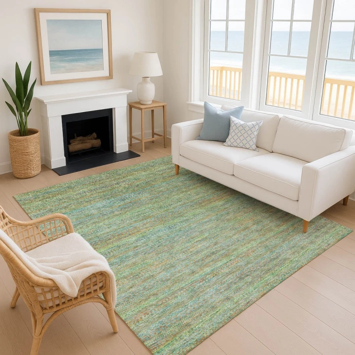Addison Mayfield Green AMF2148 8ft. x 10ft. Rect. Rug