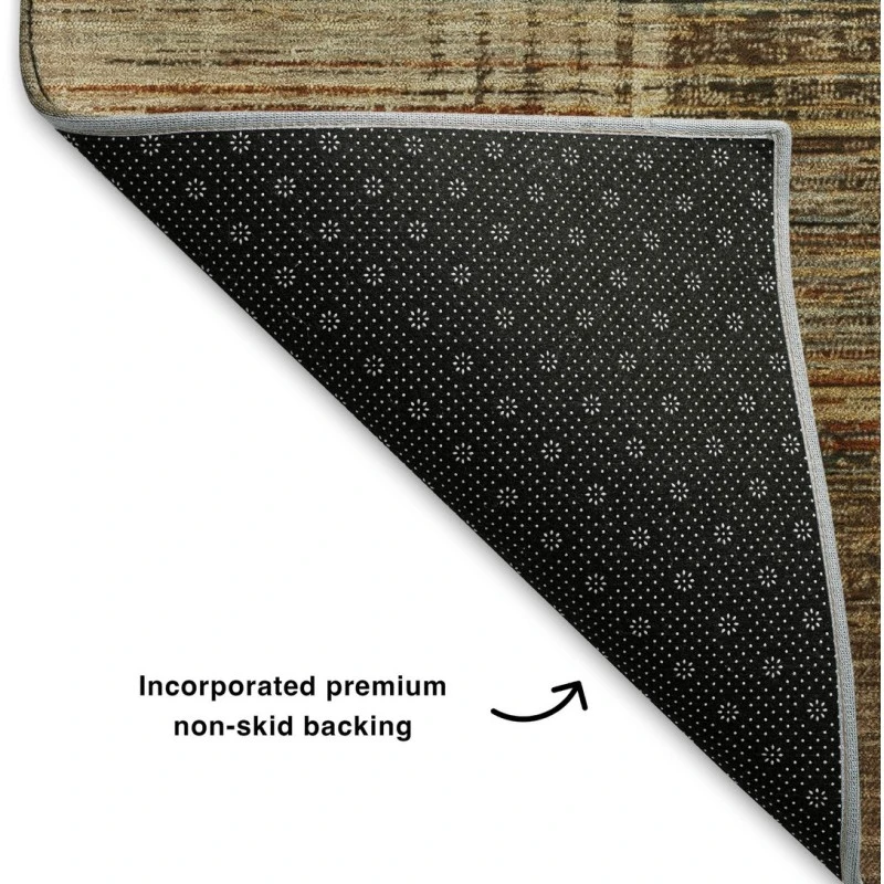 Addison Mayfield Brown AMF2149 - 8ft. Round Rug
