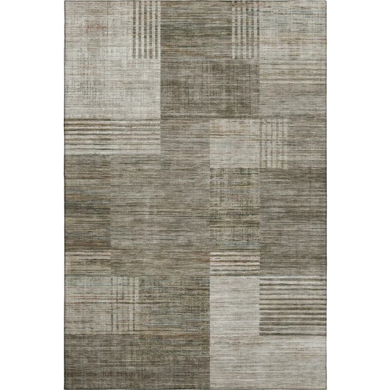 Addison Mayfield Gray AMF2149 - 8ft. Round Rug