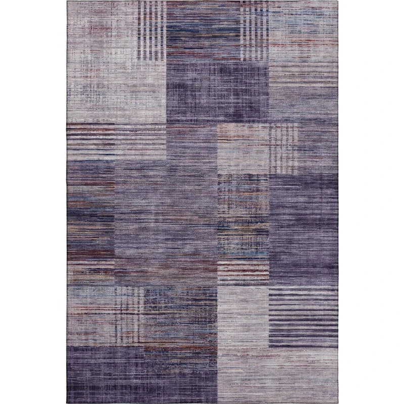 Addison Mayfield Purple AMF2149 - 8ft. Round Rug
