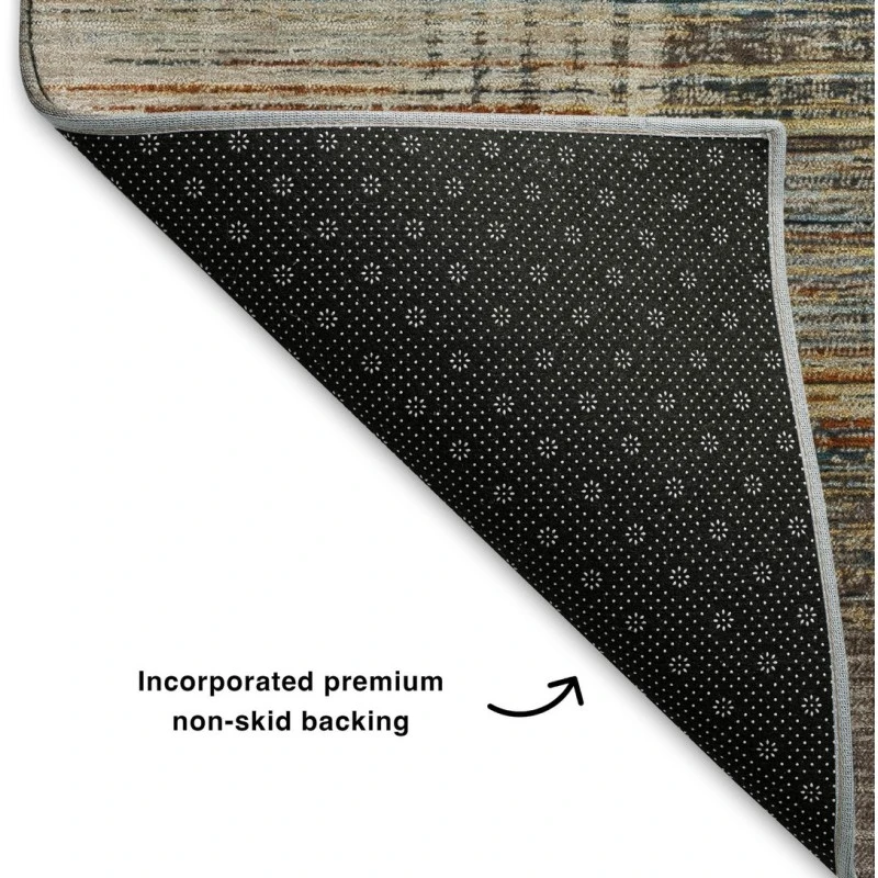 Addison Mayfield Brown AMF2149 - 8ft. Round Rug