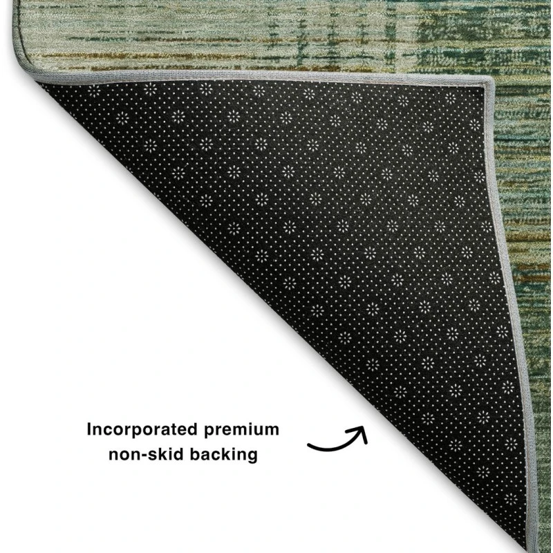 Addison Mayfield Teal AMF2149 - 8ft. Round Rug
