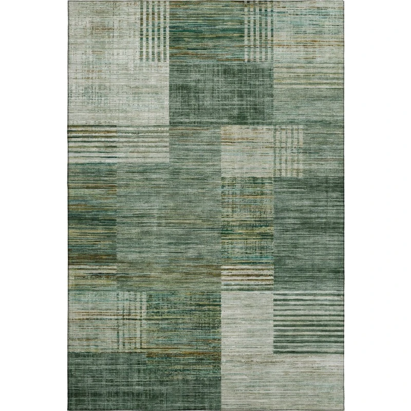 Addison Mayfield Teal AMF2149 - 8ft. Round Rug