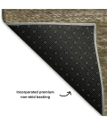 Addison Mayfield Brown AMF2150 - 8ft. Round Rug