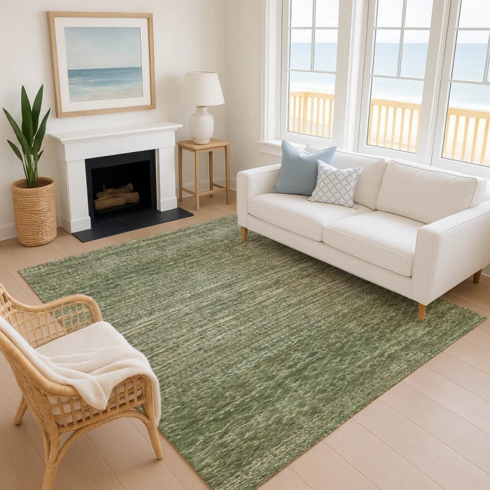 Addison Mayfield Green AMF2150 5ft. x 7ft. 6in. Rect. Rug