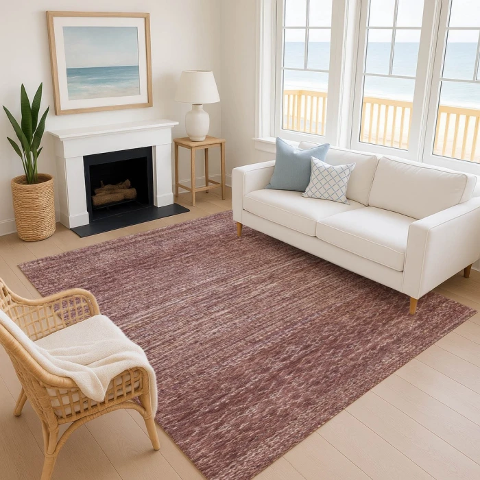 Addison Mayfield Red AMF2150 - 8ft. Round Rug