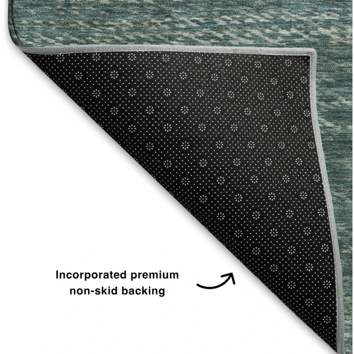 Addison Mayfield Teal AMF2150 5ft. x 7ft. 6in. Rect. Rug