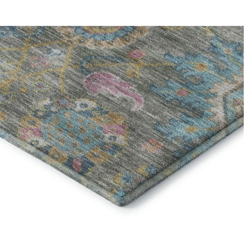 Addison Mayfield Green AMF2151 - 8ft. Round Rug