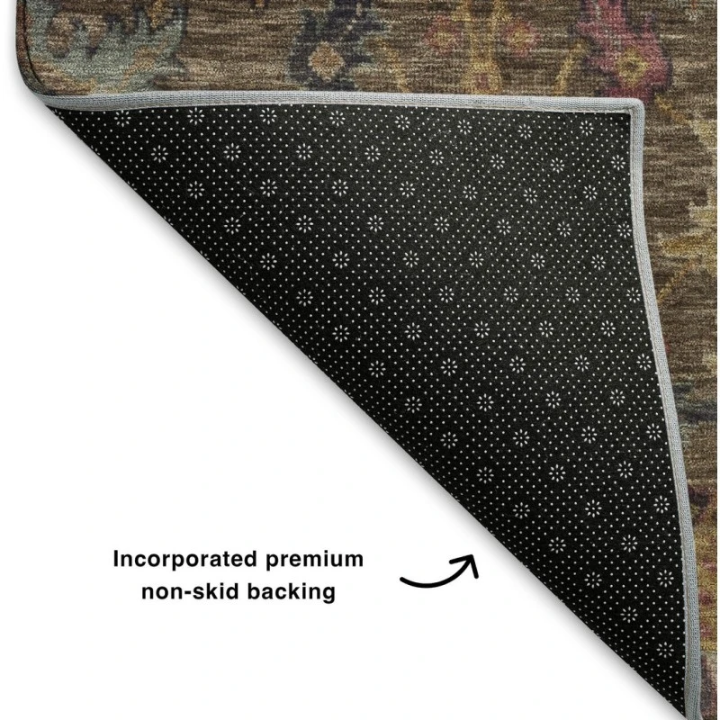 Addison Mayfield Brown AMF2151 - 8ft. Round Rug