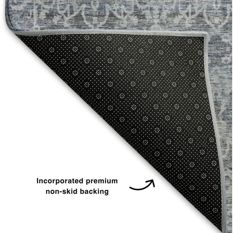 Addison Mayfield Blue AMF2152 - 8ft. Round Rug