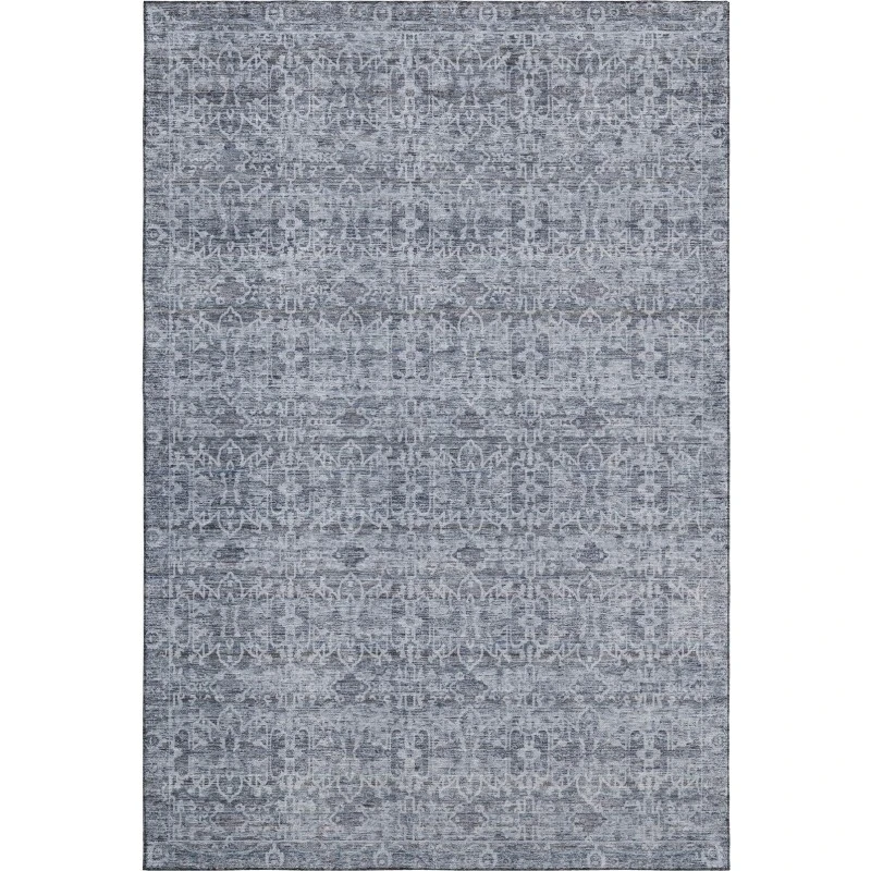 Addison Mayfield Blue AMF2152 - 8ft. Round Rug
