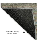 Addison Mayfield Teal AMF2155 9ft. x 12ft. Rect. Rug