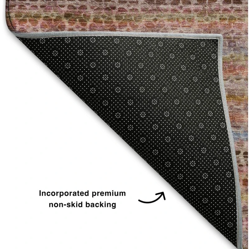 Addison Mayfield Pink AMF2155 - 8ft. Round Rug