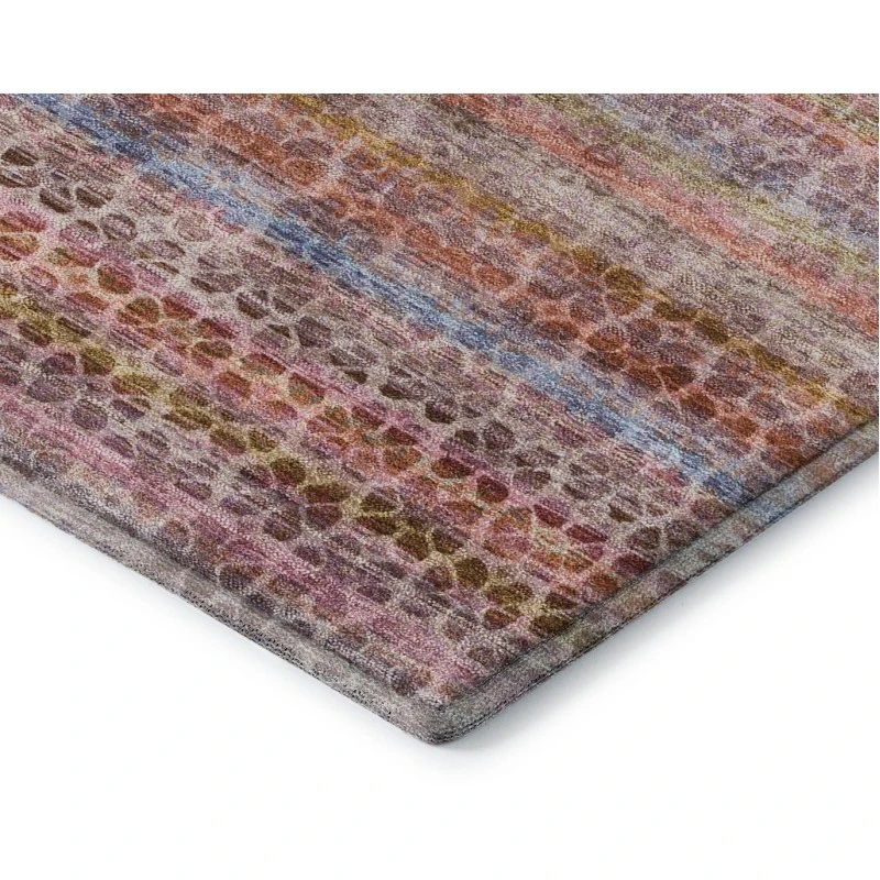 Addison Mayfield Pink AMF2155 - 8ft. Round Rug