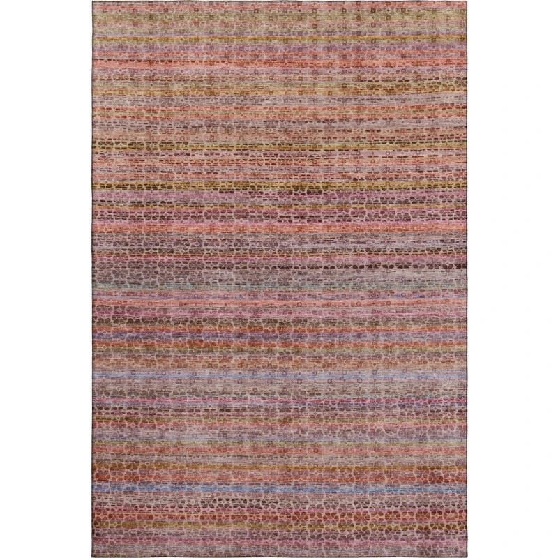 Addison Mayfield Pink AMF2155 - 8ft. Round Rug