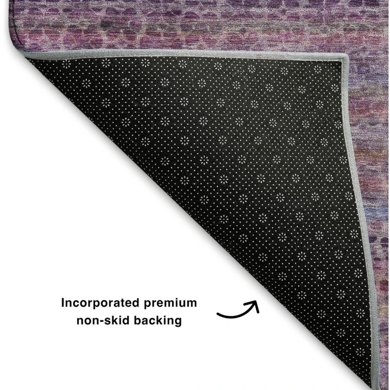 Addison Mayfield Purple AMF2155 - 8ft. Round Rug
