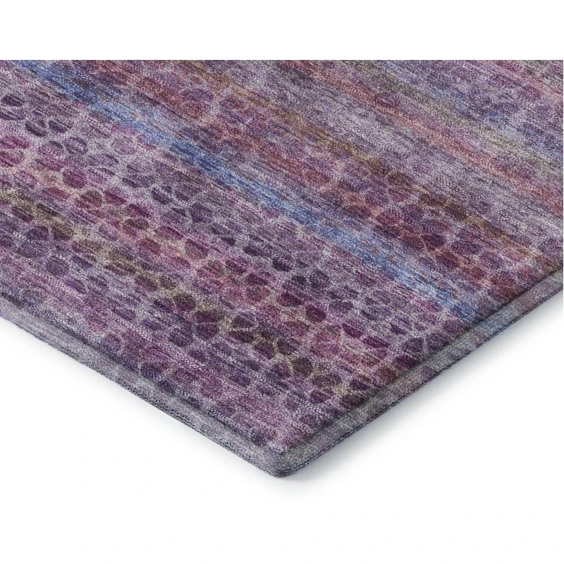 Addison Mayfield Purple AMF2155 - 8ft. Round Rug