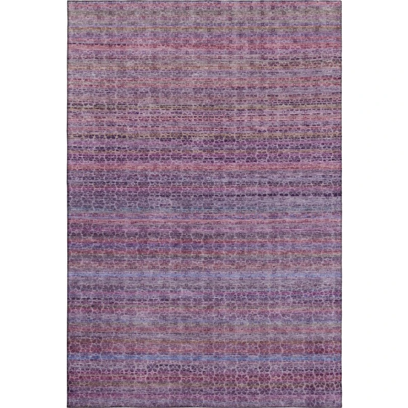 Addison Mayfield Purple AMF2155 - 8ft. Round Rug