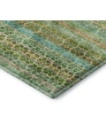 Addison Mayfield Teal AMF2155 - 8ft. Round Rug