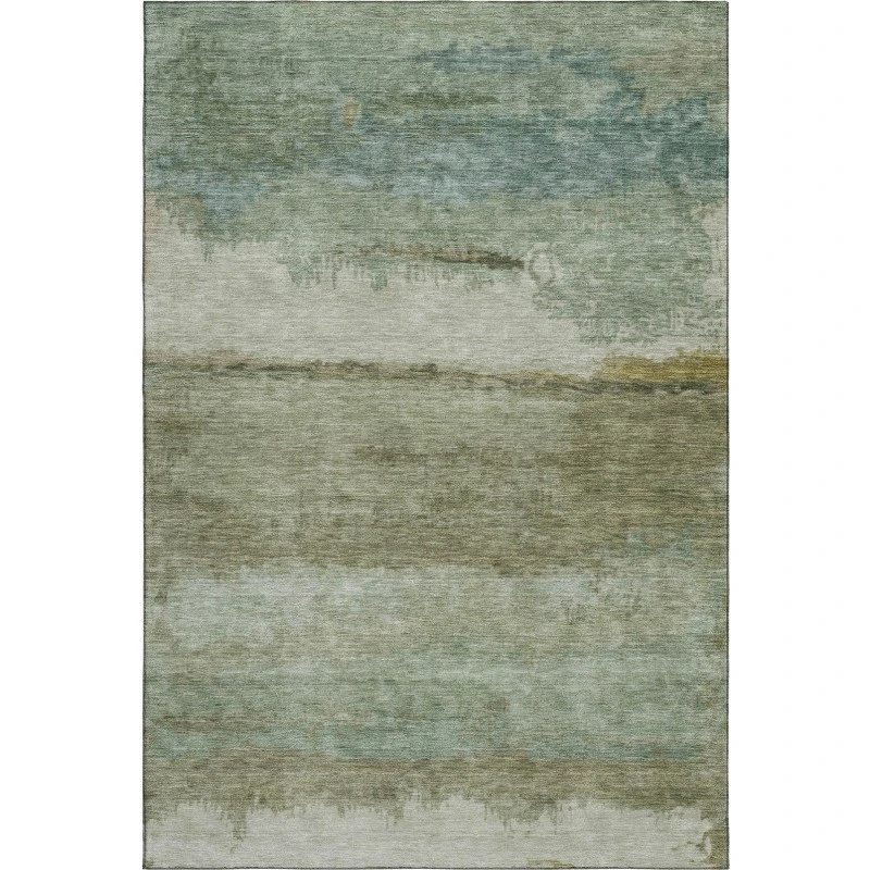 Addison Mayfield Green AMF2156 - 8ft. Round Rug