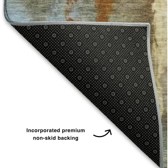 Addison Mayfield Orange AMF2157 8ft. x 10ft. Rect. Rug