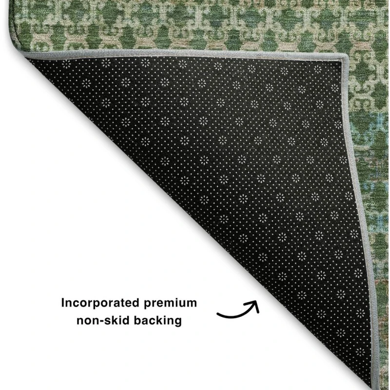 Addison Mayfield Green AMF2158 - 8ft. Round Rug