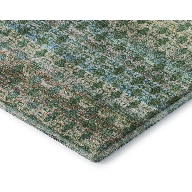 Addison Mayfield Green AMF2158 - 8ft. Round Rug