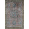 Addison Mayfield Orange AMF2159 - 8ft. Round Rug