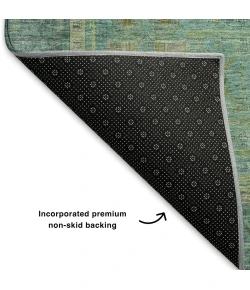 Addison Mayfield Green AMF2159 9ft. x 12ft. Rect. Rug