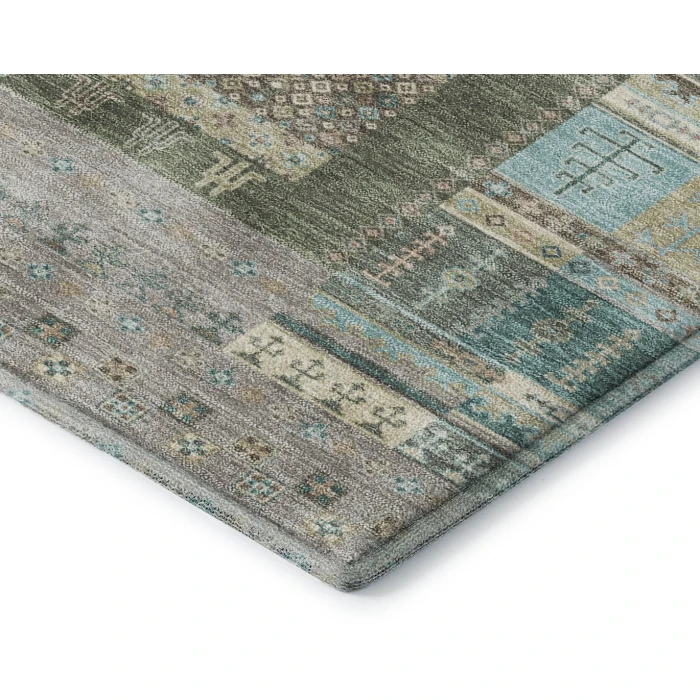 Addison Mayfield Green AMF2160 - 8ft. Round Rug