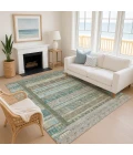 Addison Mayfield Green AMF2160 - 8ft. Round Rug