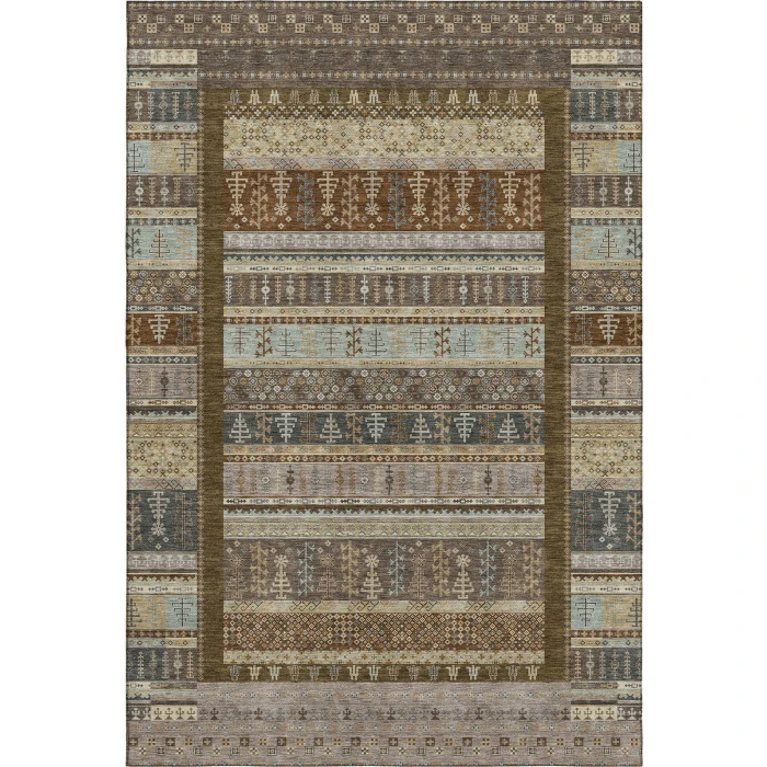 Addison Mayfield Brown AMF2160 5ft. x 7ft. 6in. Rect. Rug