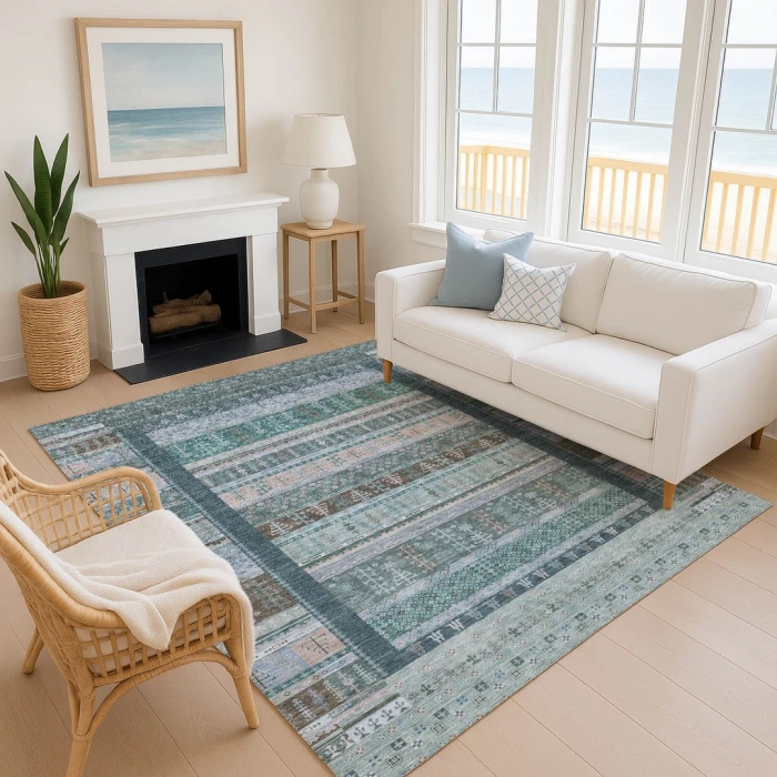 Addison Mayfield Green AMF2160 8ft. x 10ft. Rect. Rug