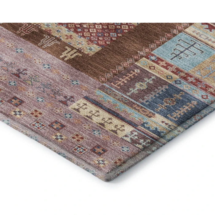 Addison Mayfield Red AMF2160 - 8ft. Round Rug