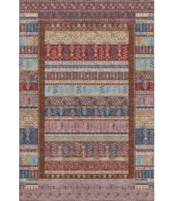 Addison Mayfield Red AMF2160 - 8ft. Round Rug