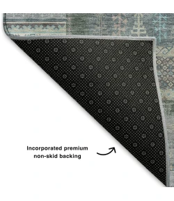 Addison Mayfield Teal AMF2160 8ft. x 10ft. Rect. Rug