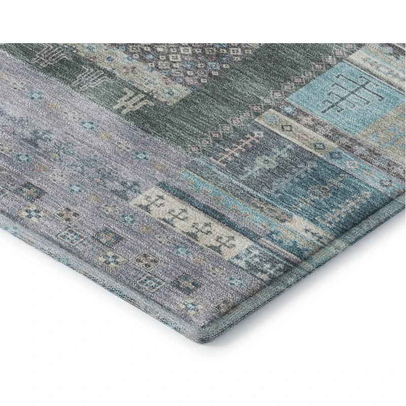 Addison Mayfield Teal AMF2160 2ft. 3in. x 7ft. 6in. Rect. Rug