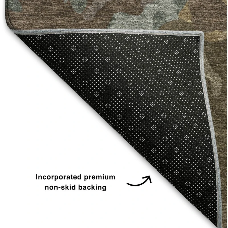 Addison Mayfield Brown AMF2161 - 8ft. Round Rug