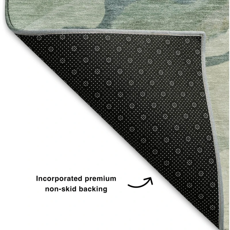 Addison Mayfield Teal AMF2162 - 8ft. Round Rug